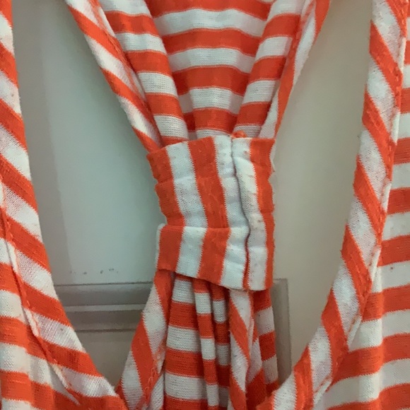active tank orange and white strips size small - Picture 3 of 3
